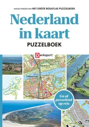 Omslag van Denksport - Nederland in kaart Puzzelboek