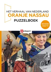 Omslag van Het Verhaal van Nederland Oranje Nassau puzzelboek