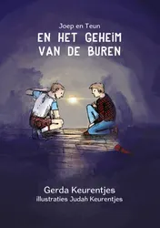 Omslag van Joep en Teun en het geheim van de buren