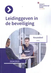 Omslag van Leidinggeven voor de beveiliging