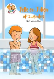 Omslag van Jelle en Jolien op zwemles