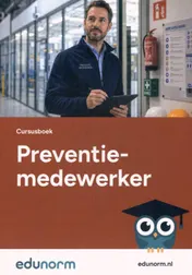 Omslag van Cursusboek Preventiemedewerker