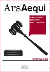 Omslag van Jurisprudentie Burgerlijk recht 1905-2024