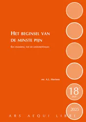 Omslag van Het beginsel van de minste pijn