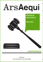 Omslag van Jurisprudentie Burgerlijk procesrecht 1983-2024