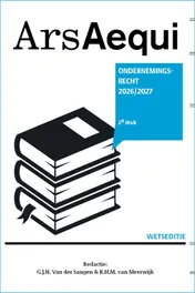 Omslag van Ondernemingsrecht 2026/2027