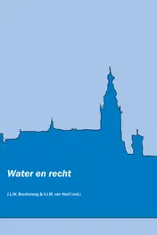 Omslag van Water en recht