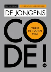 Omslag van De jongenscode voor het vo en mbo