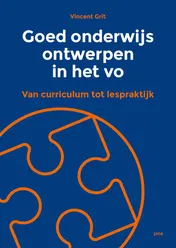 Omslag van Goed onderwijs ontwerpen in het vo