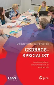 Omslag van De beroepsstandaard voor de gedragsspecialist