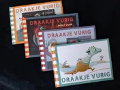 Omslag van Draakje Vurig Set deel 1 t/m 4