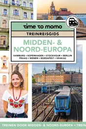 Omslag van Treinreisgids Midden- & Noord-Europa