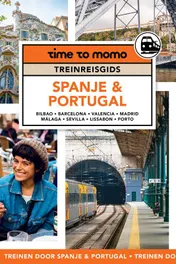Omslag van Treinreisgids Spanje & Portugal