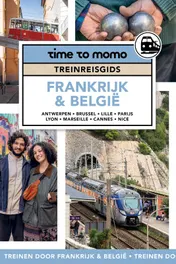 Omslag van Treinreisgids Frankrijk & Belgie