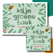 Omslag van Mijn groene boek kamishibai vertelplaten + boek