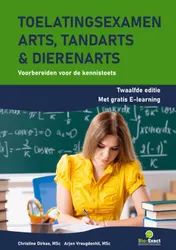 Omslag van Toelatingsexamen arts, tandarts en dierenarts