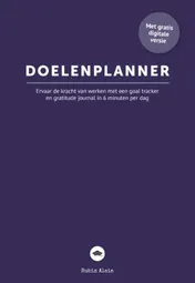 Omslag van Doelenplanner