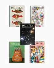 Omslag van set van 2 x 5 verschillende DICHTERS