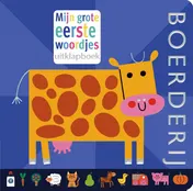 Omslag van Mijn grote eerste woordjes uitklapboek - Boerderij