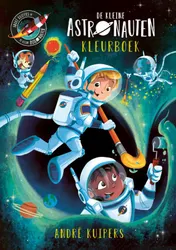 Omslag van De kleine astronauten kleurboek