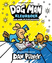 Omslag van Dog Man kleurboek