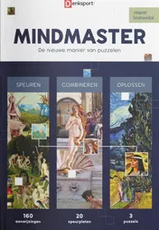 Omslag van Mindmaster Puzzelen - thema kunst