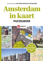 Omslag van Het Amsterdam in kaart Puzzelboek