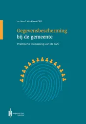 Omslag van Gegevensbescherming bij de gemeente