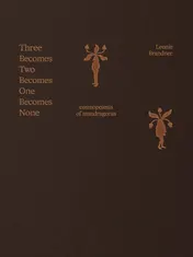 Omslag van Three Becomes Two Becomes One Becomes None