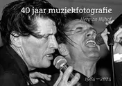 Omslag van 40 jaar Muziekfotografie