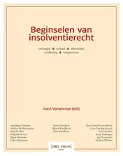 Omslag van Beginselen van insolventierecht