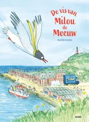 Omslag van De vis van Milou de meeuw
