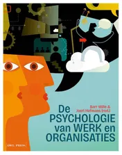 Omslag van De psychologie van werk en organisaties