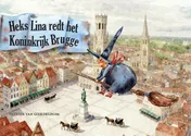 Omslag van Heks Lina redt het Koninkrijk Brugge