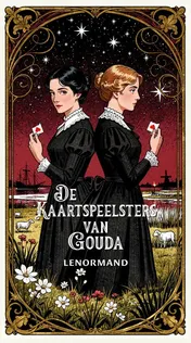 Omslag van De Kaartspeelsters van Gouda Lenormand