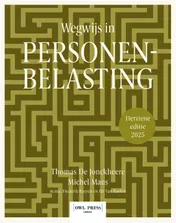 Omslag van Wegwijs in personenbelasting