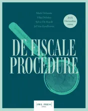 Omslag van De fiscale procedure