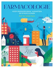 Omslag van Farmacologie voor vroedvrouwen, huisartsen en gynaecologen
