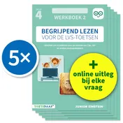 Omslag van Begrijpend lezen voor de LVS-toetsen - Groep 4 - Werkboek 2 - Set van 5