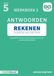 Omslag van Rekenen voor de LVS-toetsen - Groep 5 - Antwoordenboek 2