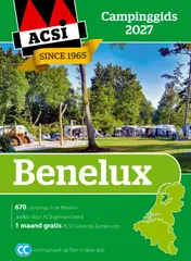 Omslag van ACSI Campinggids Benelux 2027