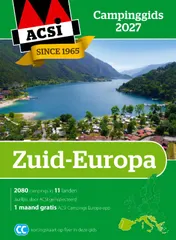 Omslag van ACSI Campinggids Zuid-Europa 2027