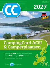 Omslag van CampingCard ACSI & Camperplaatsen 2027