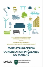 Omslag van Marktverkenning - Consultation préalable du marché