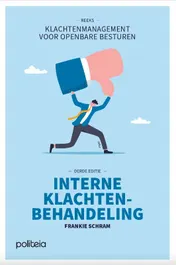 Omslag van Interne Klachtenbehandeling - 3e editie