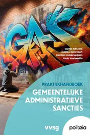 Omslag van Gemeentelijke administratieve sancties