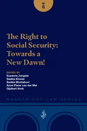 Omslag van The Right to Social Security: Towards a New Dawn!