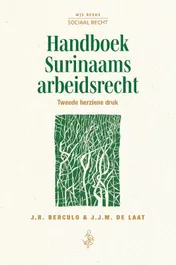 Omslag van Handboek Surinaams arbeidsrecht