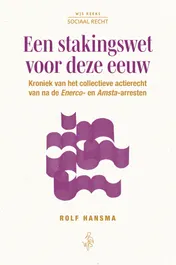 Omslag van Een stakingswet voor deze eeuw