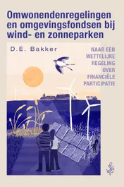 Omslag van Omwonendenregelingen en omgevingsfondsen bij wind- en zonneparken